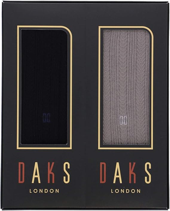 Amazon Co Jp Daks ダックス ビジネス 綿100 クルー丈ソックス ブランド靴下 2足組 ギフト セット メンズ ソックス オールシーズン用 靴下 男性 メンズ プレゼント 贈答 ギフト Da Giftset 服 ファッション小物