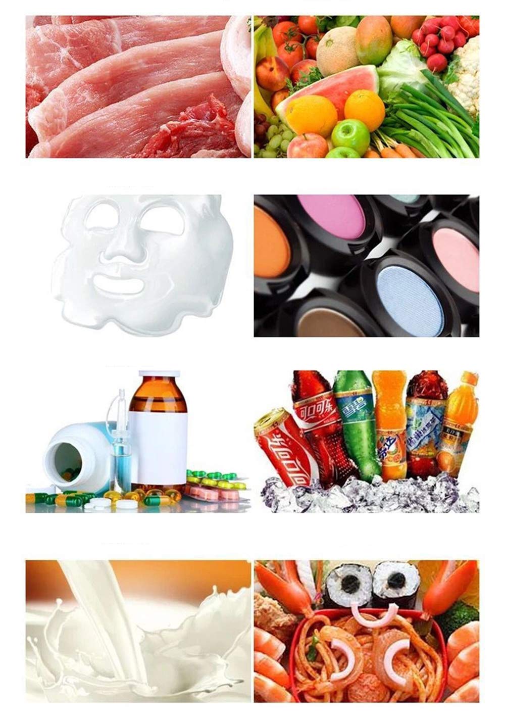 KKDWJ 20L Mini Puerta Doble Refrigerador Compacto Portátil ...