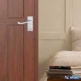 XFORT Chrome Elegance Range Polished Chrome Victorian Scroll Lever Latch view 5