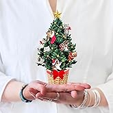 Freshcut Paper Pop Up Cards, Mini Meowy Christmas, 6 Inch Mini Sized Forever Flower Bouquet 3D Popup Greeting Cards, Christmas Card, Holiday Card, Blank Notecard & Envelope