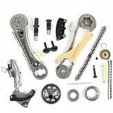 Engine Timing Chain Kit 4.0L Fit for Explorer 1997-2009 for Ranger B4000 2001-2009 for Mustang 2005-2009 Fit for Mountaineer 1998-2009 Car Replacement Parts ​Replace 4L2Z-6M290-AA F77Z-6268-AB