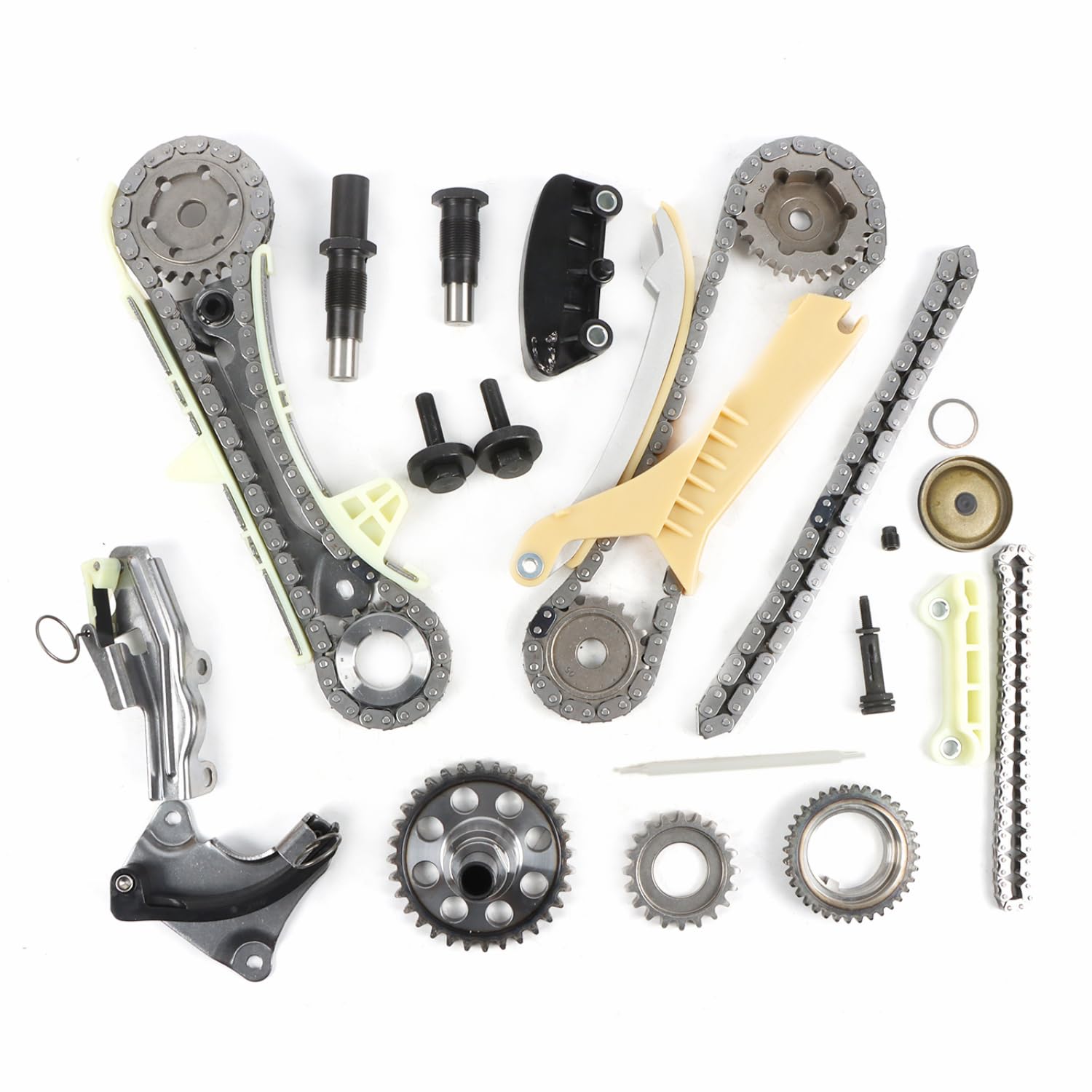 Photo 1 of Engine Timing Chain Kit 4.0L Fit for Explorer 1997-2009 for Ranger B4000 2001-2009 for Mustang 2005-2009 Fit for Mountaineer 1998-2009 Car Replacement Parts ?Replace 4L2Z-6M290-AA F77Z-6268-AB