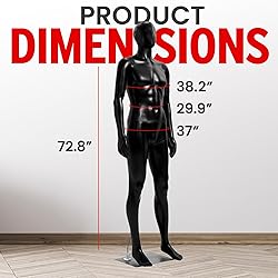 Topmaster Male Mannequin - Premium Quality