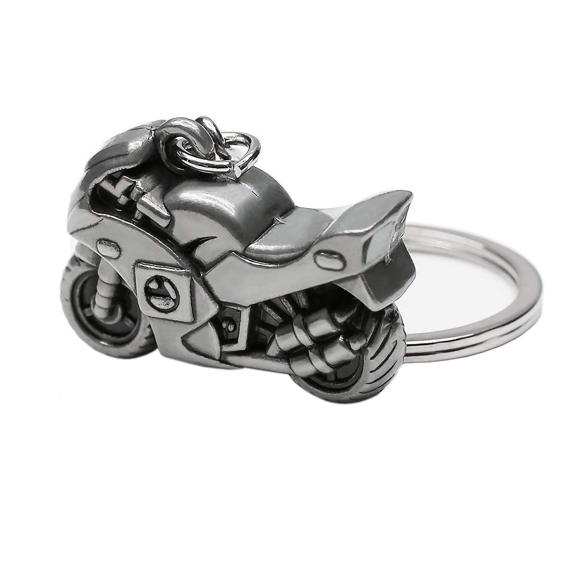 iPobie Motorcycle Decoration Keyring,3D Metal Motorbike Superbike Scooter Keyring Gift