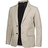 Decrum Real Leather Blazer for Men - Casual Fashion Mens Leather Coat