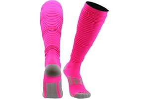 TCK Football Scrunch Socks, Pre-Scrunched – Extra-Long Moisture-Wicking Over the Calf Socks for Youth, Boys & Men | Made in USA