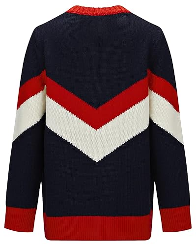 Perfect moment キッズセーター Perfect Moment, Kids Chevron Ski Sweater, Youth 12, Navy in
