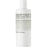 MALIN+GOETZ Hand + Body Wash | Gentle Foaming Cleanser with Botanical Extracts and Amino Acids | Hydrating, pH-Balanced, Unisex Scent | Vegan & Cruelty-Free (Eucalyptus, Bergamot, Rum, Cannabis)
