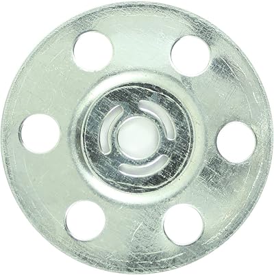 TIMCO Metal Insulation Disc 35mm Box of 100 Galvanised