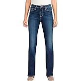 Silver Jeans Co. Womens Infinite Fit Mid Rise Bootcut Jeans