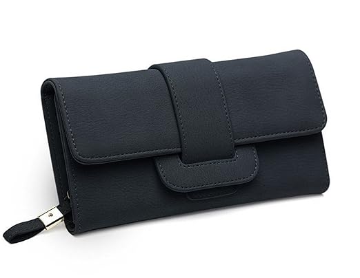 DNFC Geldbörse Damen Portemonnaie Lang Portmonee Elegant Clutch Handtasche Groß Geldbeutel PU Leder Geldtasche mit Reißversch