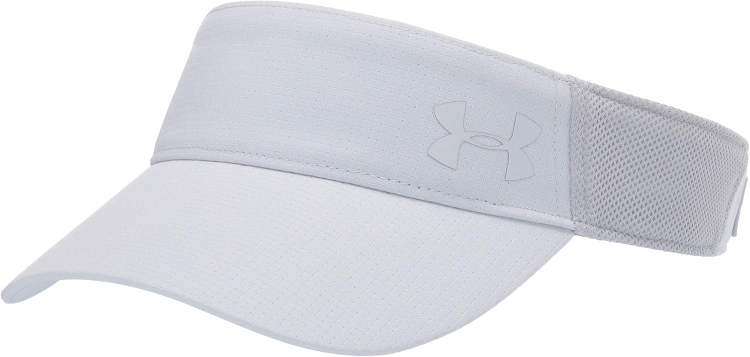 Under Armour Women's Launch Run Visor , Black (1)/Silver Reflective , One Size Fits All: Clothing