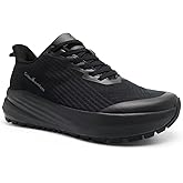 OrthoComfoot Men's Orthopedic Plantar Fasciitis Shoes: Wide Toe Box Arch Support Diabetic Sports Sneakers, Fashion Casual Hammer Toes Shoes for Foot and Heel Pain Relief