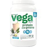 Vega Organic Protein & Greens Creamy Vanilla (26 Servings), 35.3 oz (1 Kg)