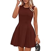 PRETTYGARDEN Summer Dresses for Women 2026 Elegant Classy Spring A Line Business Casual Work Graduation Cocktail Short Dress