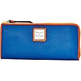 Dooney & Bourke Handbag, Pebble Grain Zip Clutch