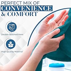 DAN RIVER 6-Pack Premium Hand Towels