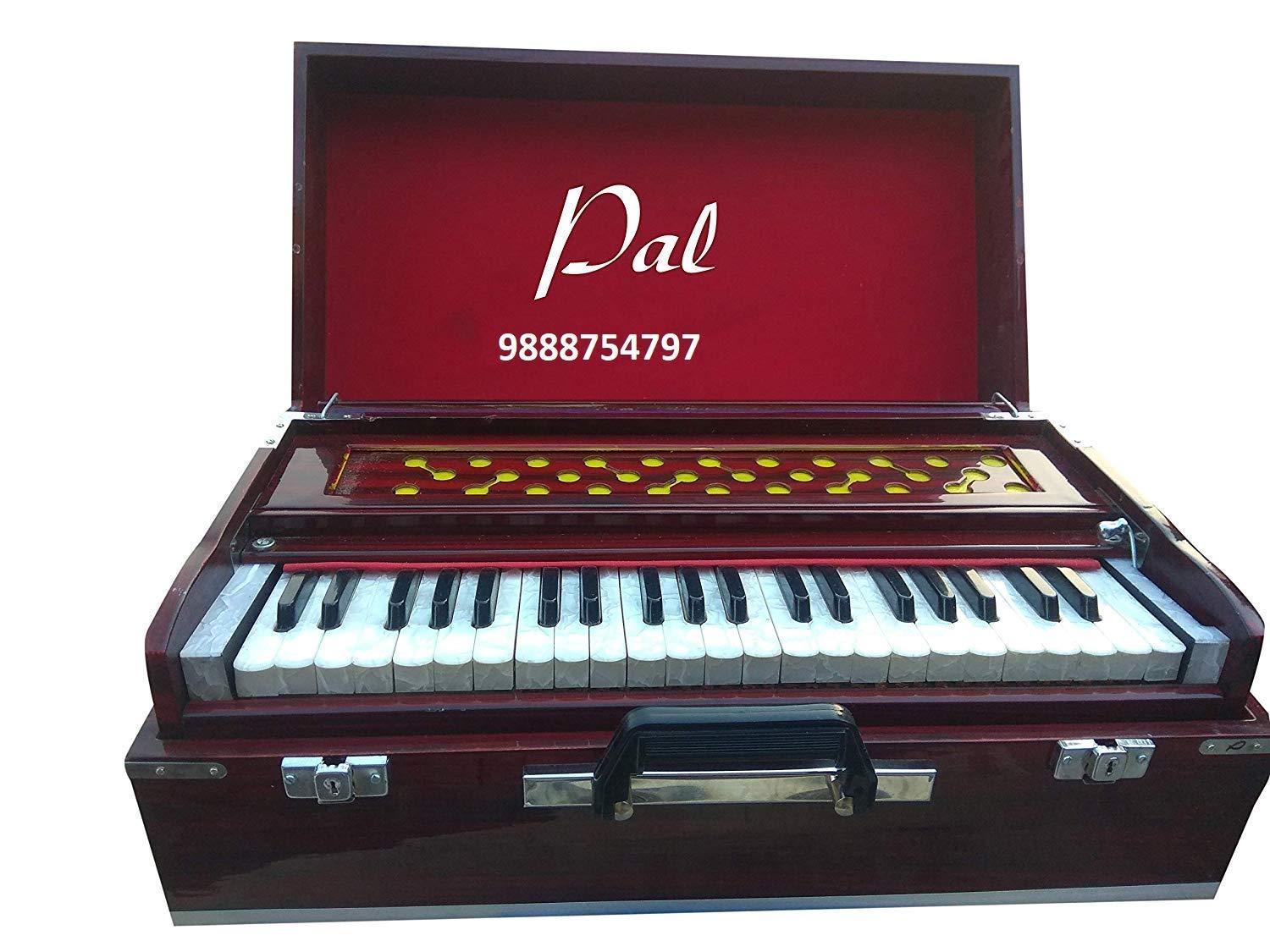 PAL MUSIC HOUSE® Folding Harmonium Super Sound 3.5 Amazon.in Electronics