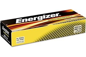 Energizer Battery EN92 Battery, AAA, Alkaline, Industrial (Pack of 24)
