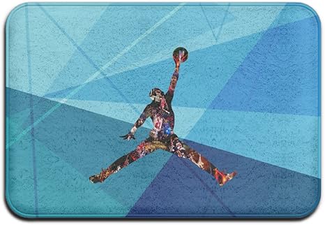 Amazon Pinku バスケの神様 背番号23 シカゴ ブルズ 柔らかい バスマット 速乾足拭きマット 滑り止めマット White Size 滑り止めシート オンライン通販