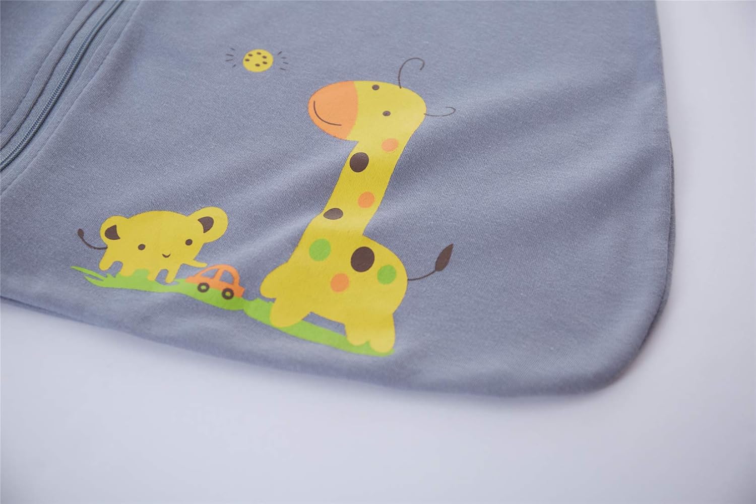 green baby sleeping bag