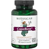 Vitanica CardioBlend, with Garlic Bulb Extract, Vegan, 120 Capsules | Antioxidant and Heart Health Support, Hawthorn, Guggulipid, Magnesium, Vitamin E, CoQ10, Grape Seed Extract and Vitamin B12