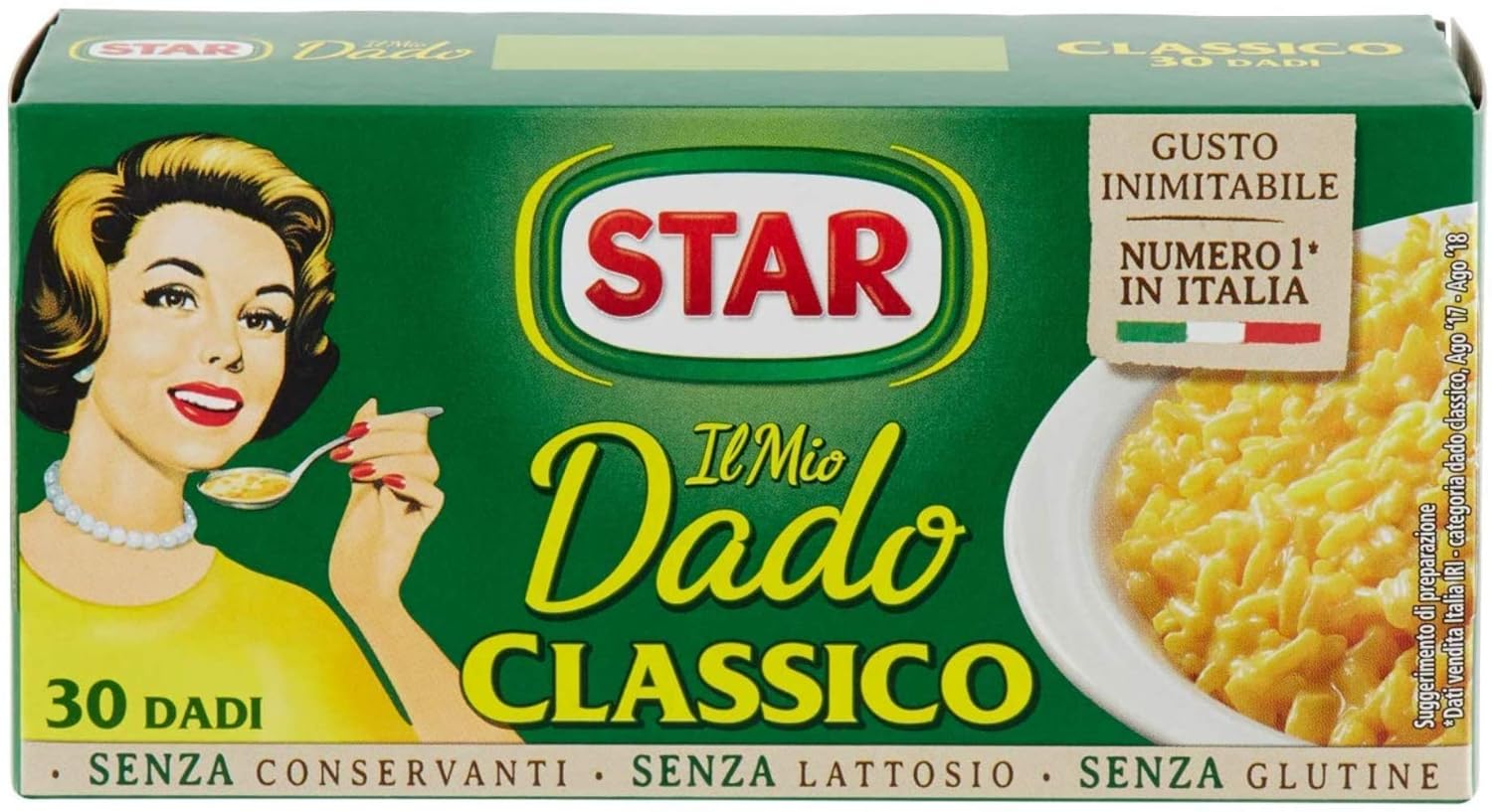 Star Il Mio Dado Classico Bouillon Cubes Classic Taste 30