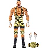 Mattel WWE Elite Action Figure &amp; Accessories, Series #119, 6-inch Collectible Bron Breaker with 25 Articulation Points &amp; Swappable Hands