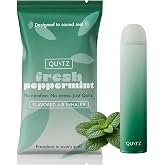 Quitz Peppermint Smokeless Inhaler | Nicotine-Free Flavored Air Inhaler | Non-Electric Oral Fixation Habit Aid | Break the Smoking &amp; Vaping Habit | Fresh Peppermint