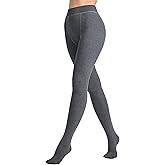 LABELLA 260D Warm Durable Sweater Tights For Winter, Cotton Fleece Lined Tights for Women