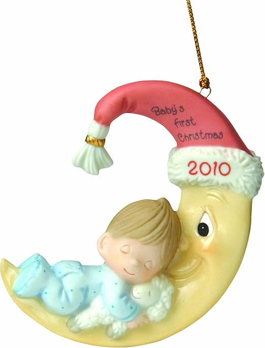 precious moments baby's first christmas ornaments