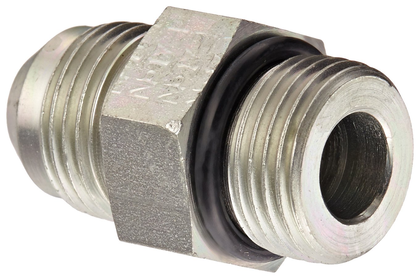 Eaton Weatherhead C5315X8 Carbon Steel SAE 37Degree (JIC) FlareTwin Fitting, Adapter, 1/2