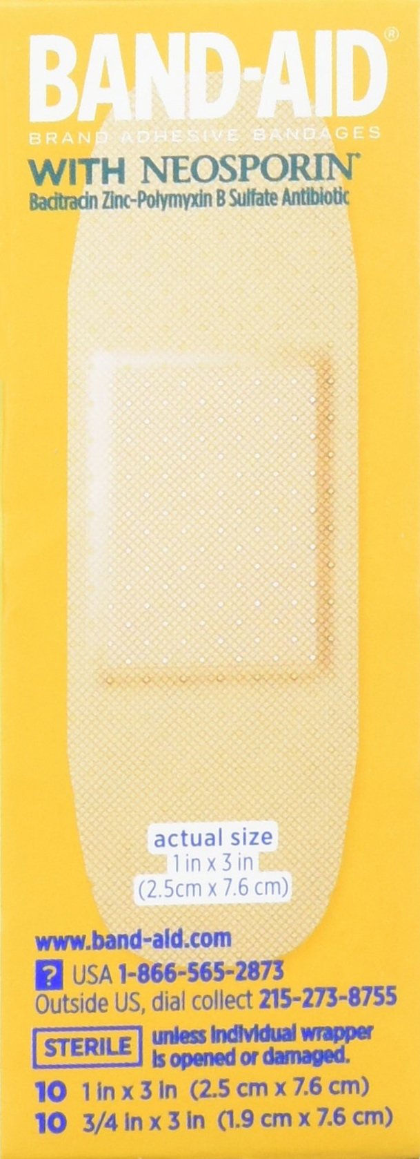 Galleon BANDAID With Neosporin Bandages Assorted Sizes 20 Each ( Pack Of 2)