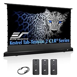 Elite Screens Kestrel Tab-Tension CLR, 121 inch