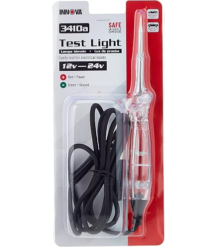 S&G Tool Aid 27000 Heavy Duty 6/12V Circuit Tester – 5-Ft Cord, 60 Leads, Easy Bulb Swap