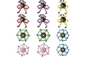 ORIGINAL ECOLOGY 12pcs Transformable Fidget Spinners Children's Advanced Fidget Toys for Stress Relief Ideal Fidget Spinners for Sensory Toys for Boys and Girls with Autism，Party Favors