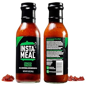 Insta-Meal Instant Pot Compatible Sauce, Taco Taco Mexican Cooking Starter - Fast & Easy Recipes for Beginners & Beyond | Fresh, Healthy, No Prep, One-Pot Beef, Chicken & Fish Pressure Cooker Meals