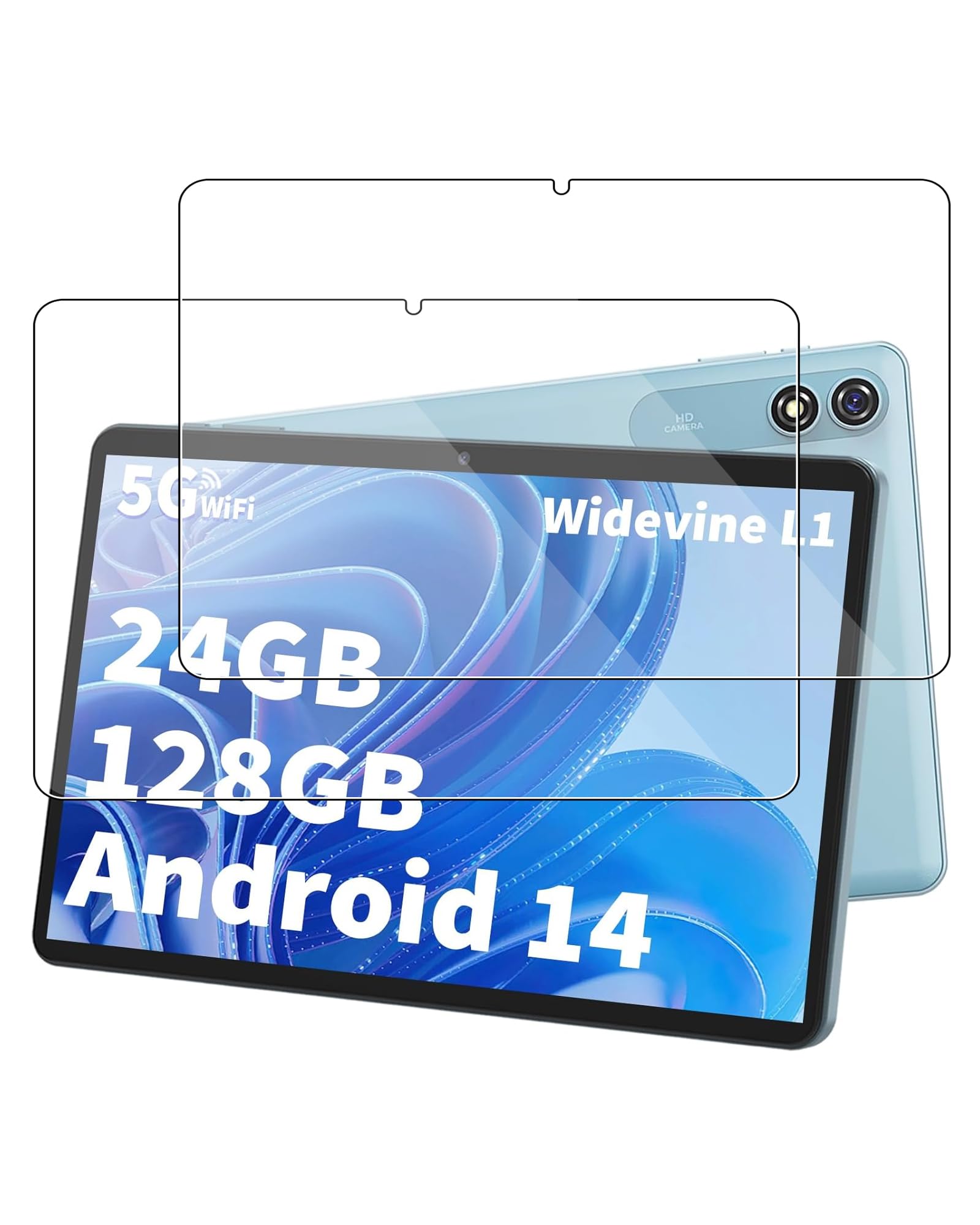 Photo 1 of BOVUGAC [2 Pack] Screen Protector for YLEEBG T901 10 inch Android 15 Tablets, Tempered Glass Film, Screen Protector for YLEEBG T901 10 inch Anti-Scratch & Sensitive & 9H Hardness