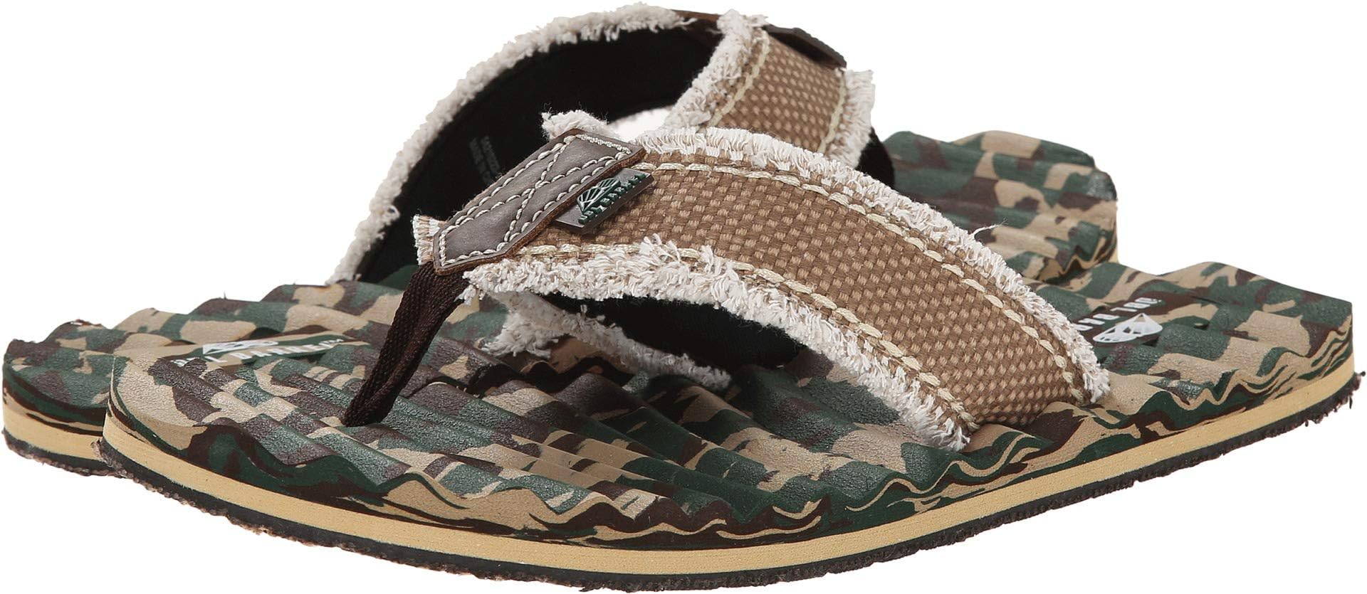 M&F Western Men's Textured Footbed Flip Flop Camo 10 D US