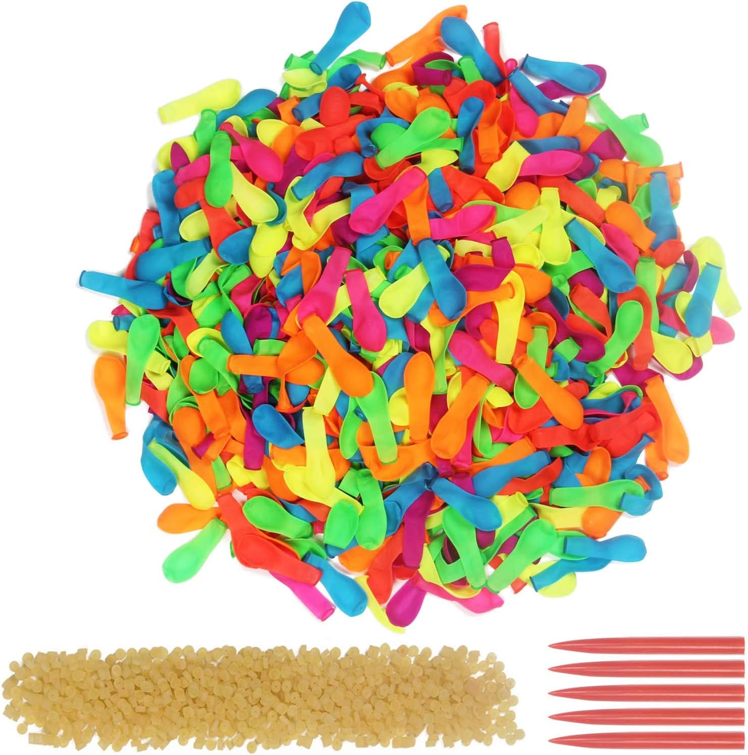 Yiran Water Balloons Refill Quick & Easy Kit, Water Bomb Balloons Fight