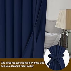 Hiasan Room Divider Blackout Curtains,Extra Wide
