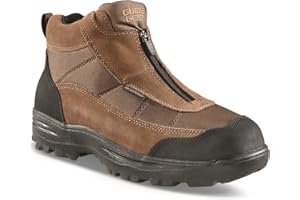 Guide Gear Men's Silvercliff II Mid Zip Hiking Boots Waterproof Outdoor Shoes