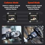CooSpo BK467 Cadence Speed Sensor Bluetooth ANT+ for Bike Computers GPS view 2