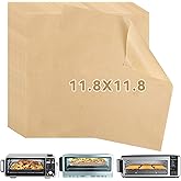 BRIKINTE 12-inch Air Fryer Parchment Paper Squares for Ninja Air Fryer SP101 Oven, 120 Pcs