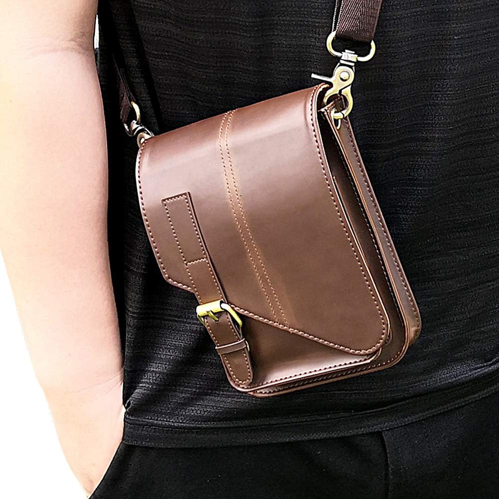 Official GPD General Leather Case Messenger Bags Shoulder Bags Crossbody Bags for GPD Products/MicroPC/Pocket 2/ Pocket/Win 2/WIN1/XD Plus Mini Laptop Notebook
