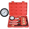 BETOOLL HW0130 8pcs Petrol Engine Cylinder Compression Tester Kit Automotive Tool Gauge
