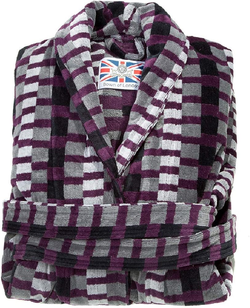 Bown of London Men's British Bathrobe The Welshpool (L) Amazon.co.uk