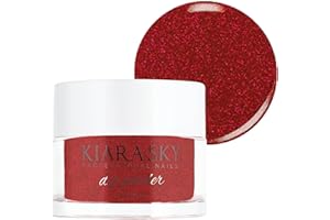 Kiara Sky Dip Powder Red Tones 1 oz, Sultry Desire