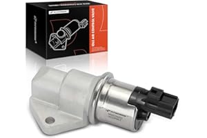A-Premium Fuel Injection Idle Air Control Valve Compatible with Ford Ranger 2003-2008, Taurus 2001-2007 & Mazda B3000 2001-2008 & Mercury Sable 2001-2005, 3.0L, Replace for# 4F1E9F715AA, 4F1Z9F715AA