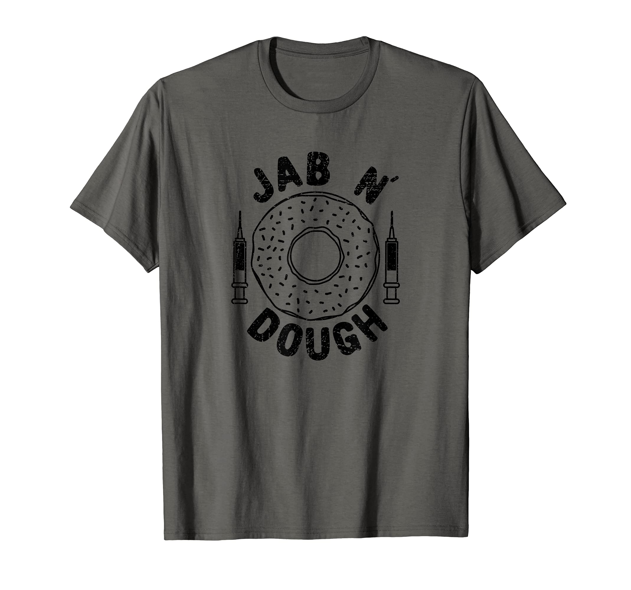 Jab n' Dough Funny Donut Vaccine T-Shirt
